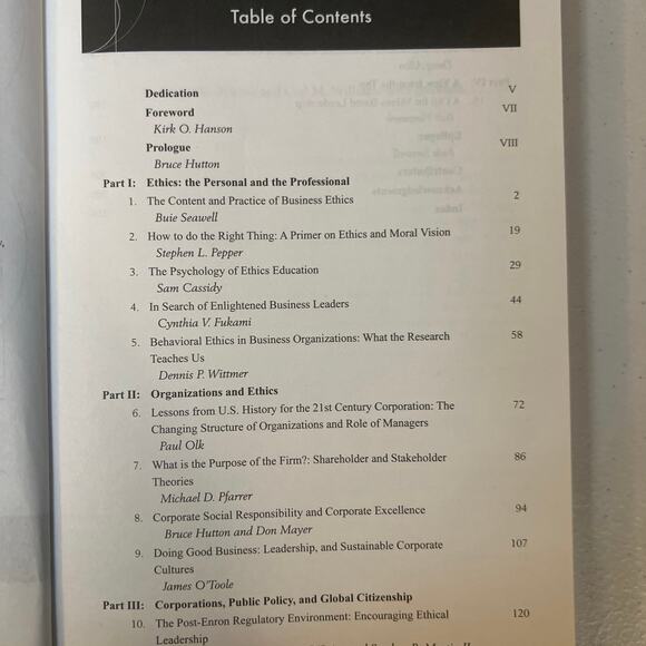 Good Business Exercising Effective & Ethical Leadership James O'Toole Don Mayer - Picture 5 of 6